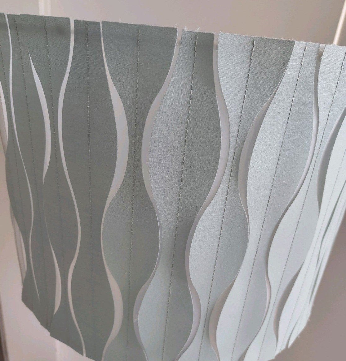 Grote Ikea lampenkap 42 cm, groen (ophalen in Deventer), Huis en Inrichting, Rond, Zo goed als nieuw, 42 cm, Textiel