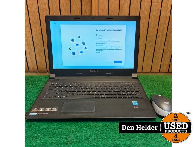 Lenovo B50-30 Laptop 4GB Intel Celeron N2840 500GB, Computers en Software, Chromebooks, Lenovo, Zo goed als nieuw, Support@lenovo.com