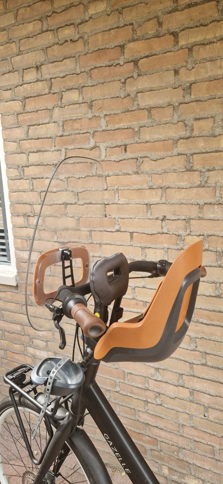 Bobike Go Mini Voorzitje Met Windscherm, Slaaprol + 2xbeugel, Fietsen en Brommers, Ophalen, 0 t/m 18 kg, Bobike voorzitje, Voorzitje