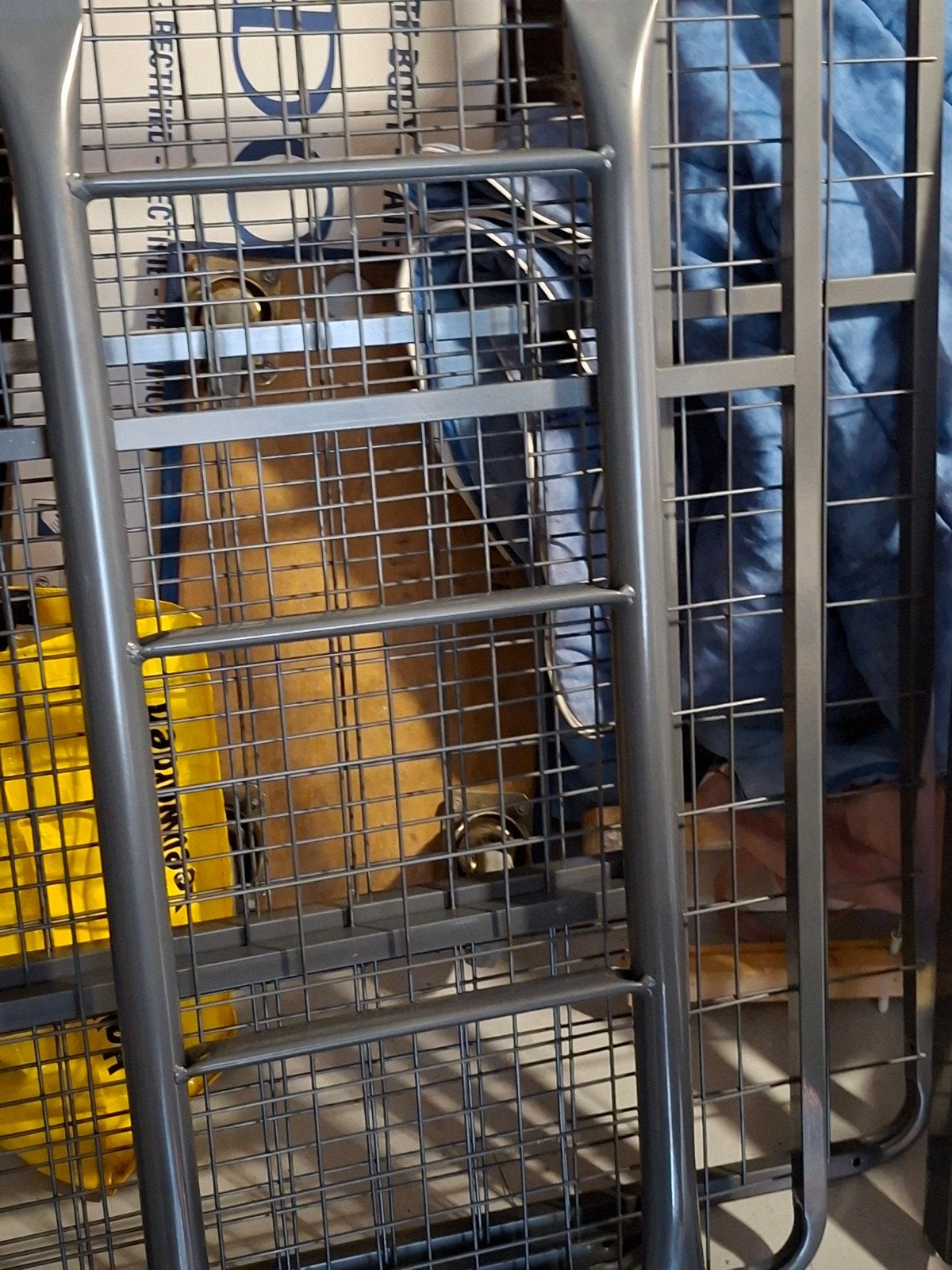 IKEA Svarta 2  persoons zwart metalen stapelbed, 90 cm, Tweepersoons, Ophalen of Verzenden, Zo goed als nieuw