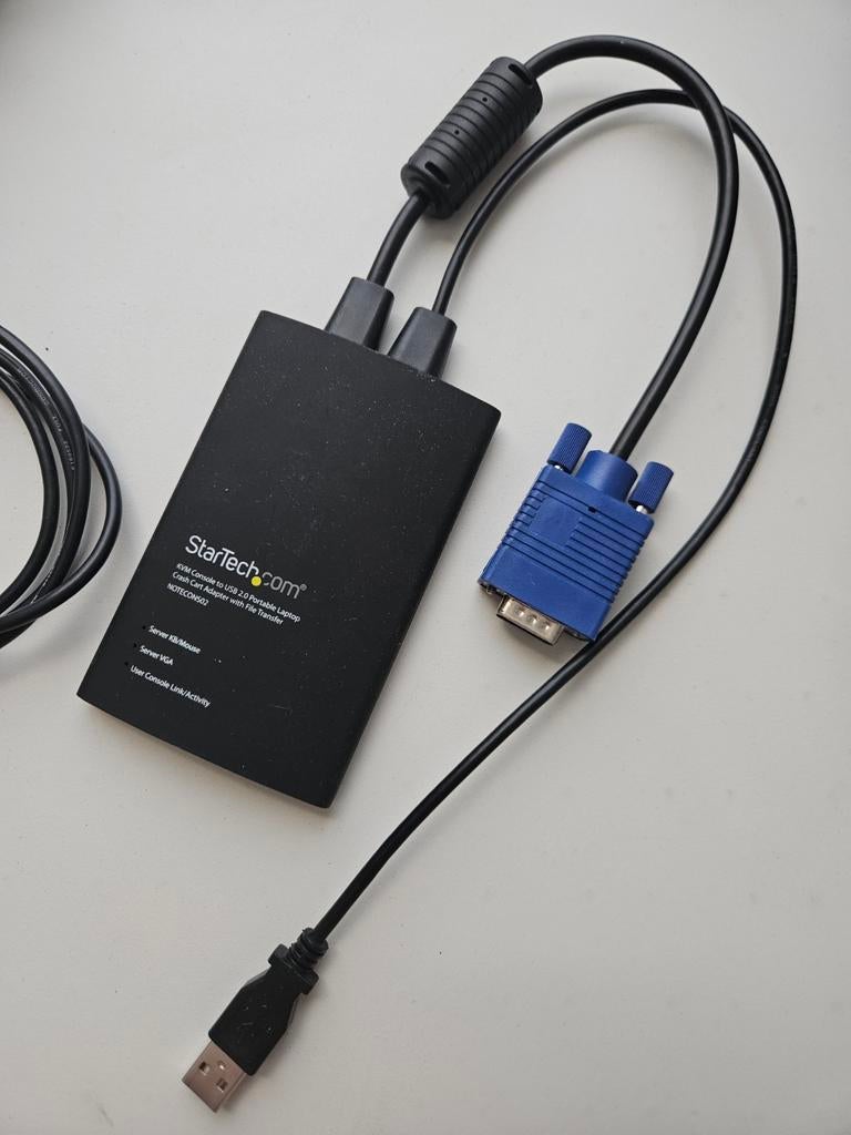 StarTech KVM Console naar USB 2.0 Laptop Adapter, Ophalen of Verzenden