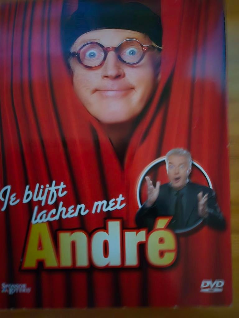 Je blijft lachen met André - DVD Box, Cd's en Dvd's, Dvd's | Cabaret en Sketches, Alle leeftijden, Ophalen of Verzenden, Zo goed als nieuw