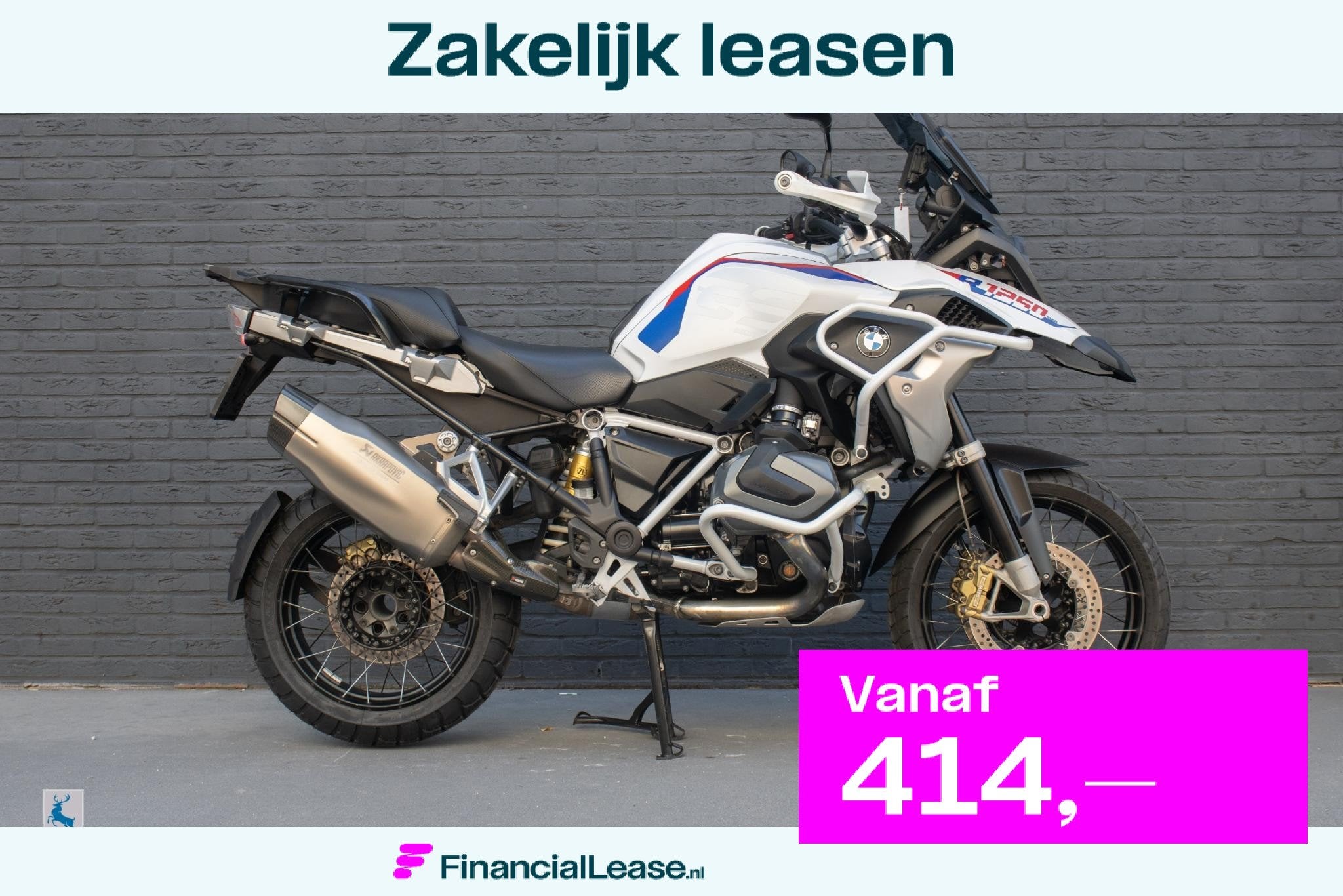 BMW R 1250 GS Rallye / Akrapovic, 1254 cc, Bedrijf, Handvatverwarming, Meer dan 35 kW