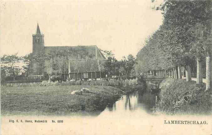 301-284-003 Lambertschaag, Verzenden, Voor 1920, Noord-Holland