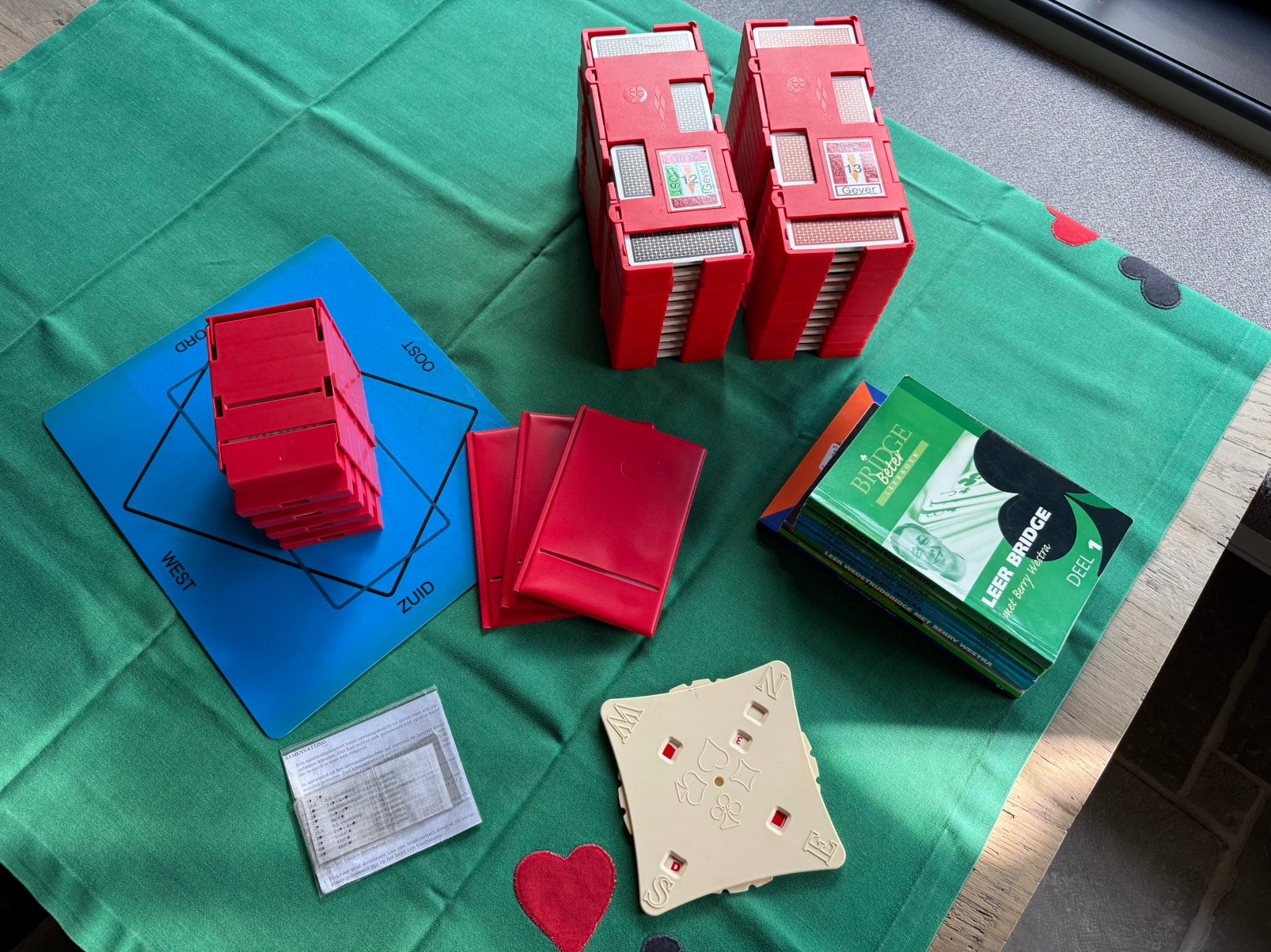Complete bridge (start)set, Ophalen of Verzenden, Zo goed als nieuw