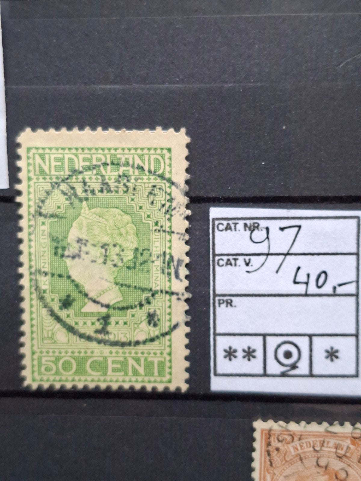 Nederland NVPH 97, Postzegels en Munten, Postzegels | Nederland, Ophalen of Verzenden