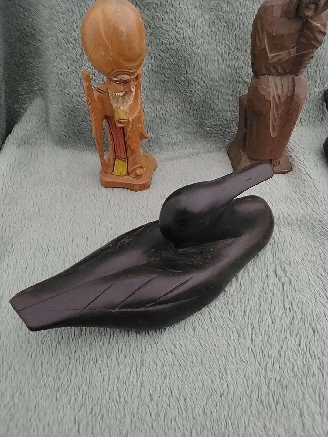 Diverse Houten Beeldjes en Masker - Handgesneden Decoratie, Ophalen of Verzenden