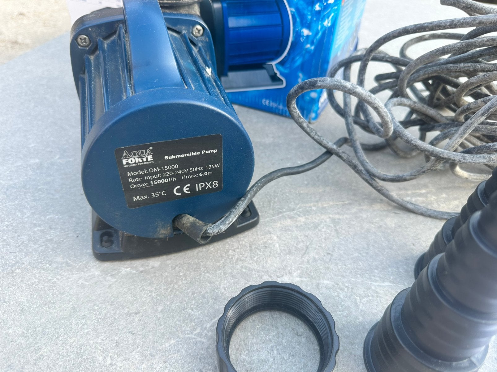 Aquaforte dm 15000, Ophalen, Gebruikt, Vijverfilter