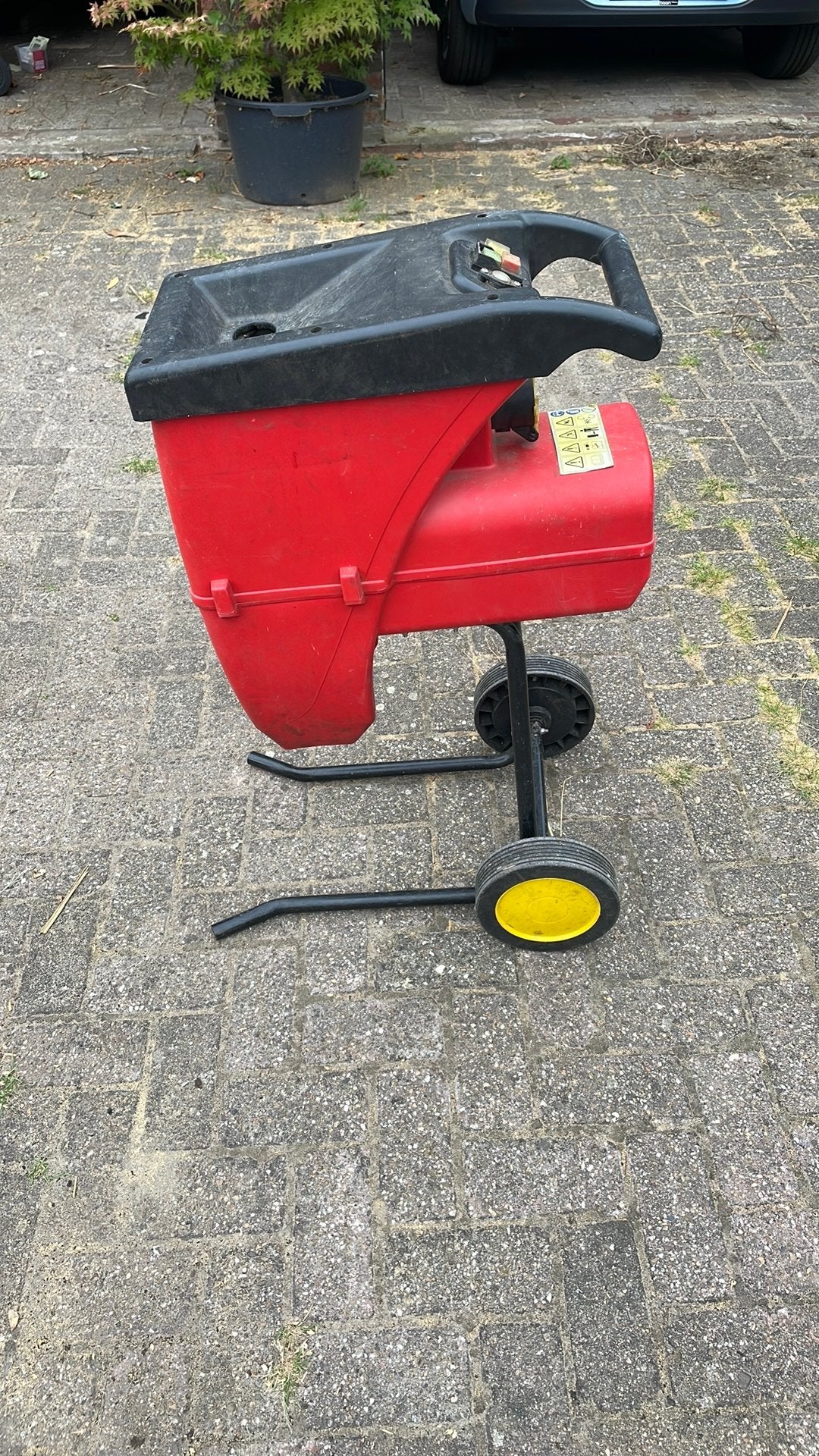 Wolf garden 2500 sdl hakselaar versnipperaar, Ophalen, Gebruikt, Elektrisch