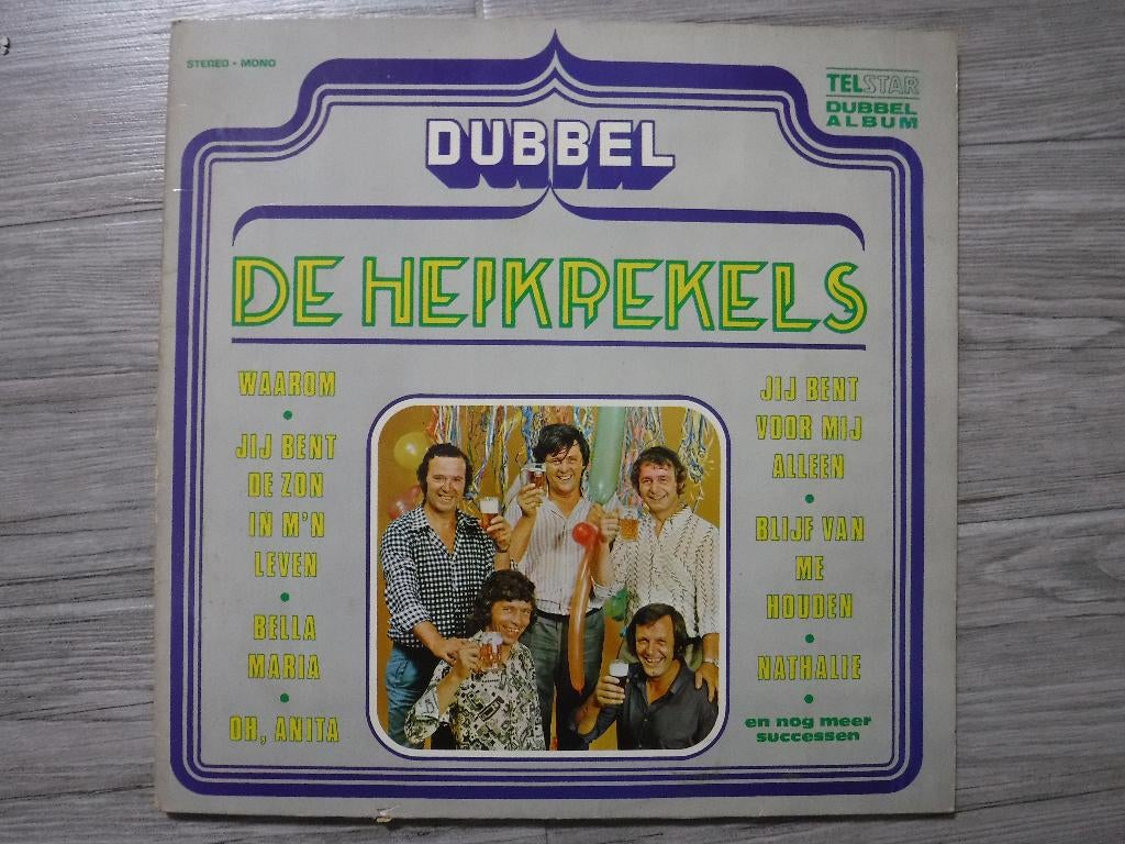 De  Heikrekels  ( Dubbel LP   Telstar 1977, Cd's en Dvd's, Vinyl | Nederlandstalig, Ophalen of Verzenden, Zo goed als nieuw, 12 inch