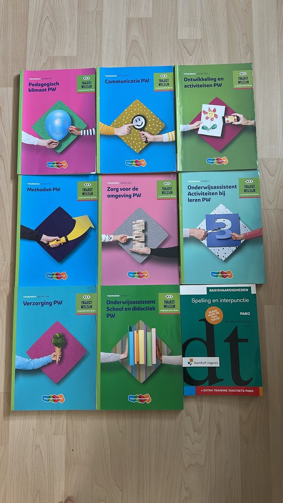 Boeken Traject Welzijn PW en Basisvaardigheden PABO, Boeken, Ophalen of Verzenden, Gelezen, Overige niveaus, Overige vakken