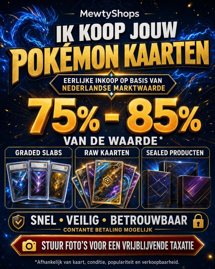 Pokémon / TCG Collecties Gezocht – Eerlijke Inkoop, Hobby en Vrije tijd, Verzamelkaartspellen | Pokémon, Nieuw, Overige typen