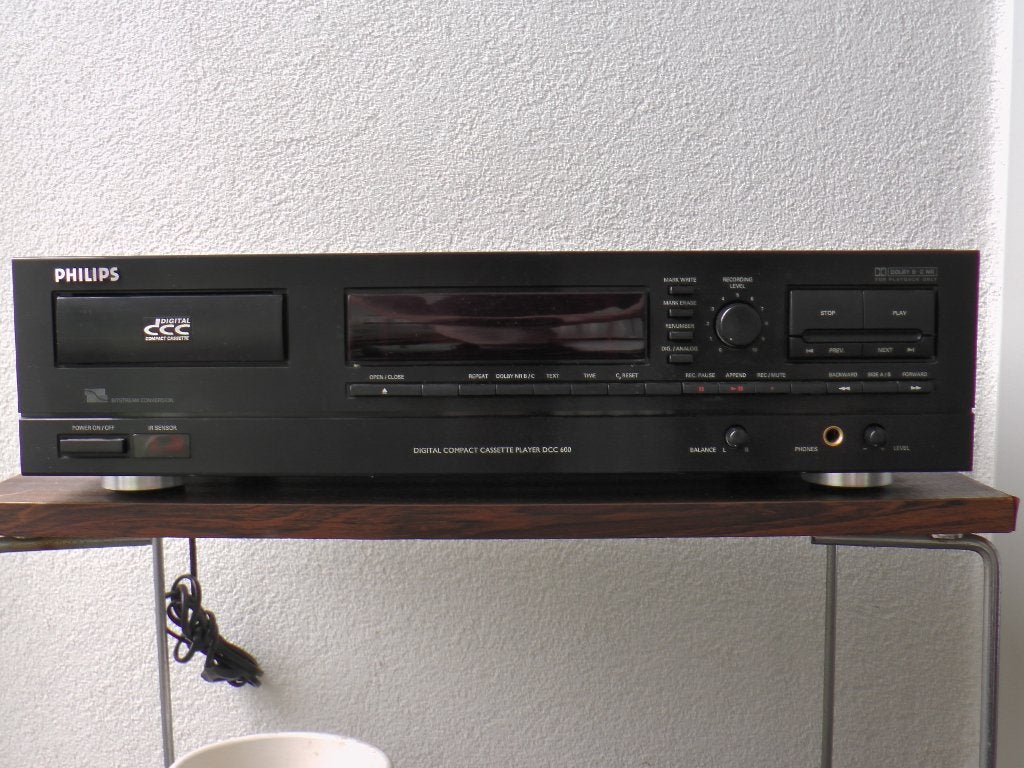 Philips DCC600 (defect), Audio, Tv en Foto, Ophalen of Verzenden, Enkel, Philips, Tiptoetsen