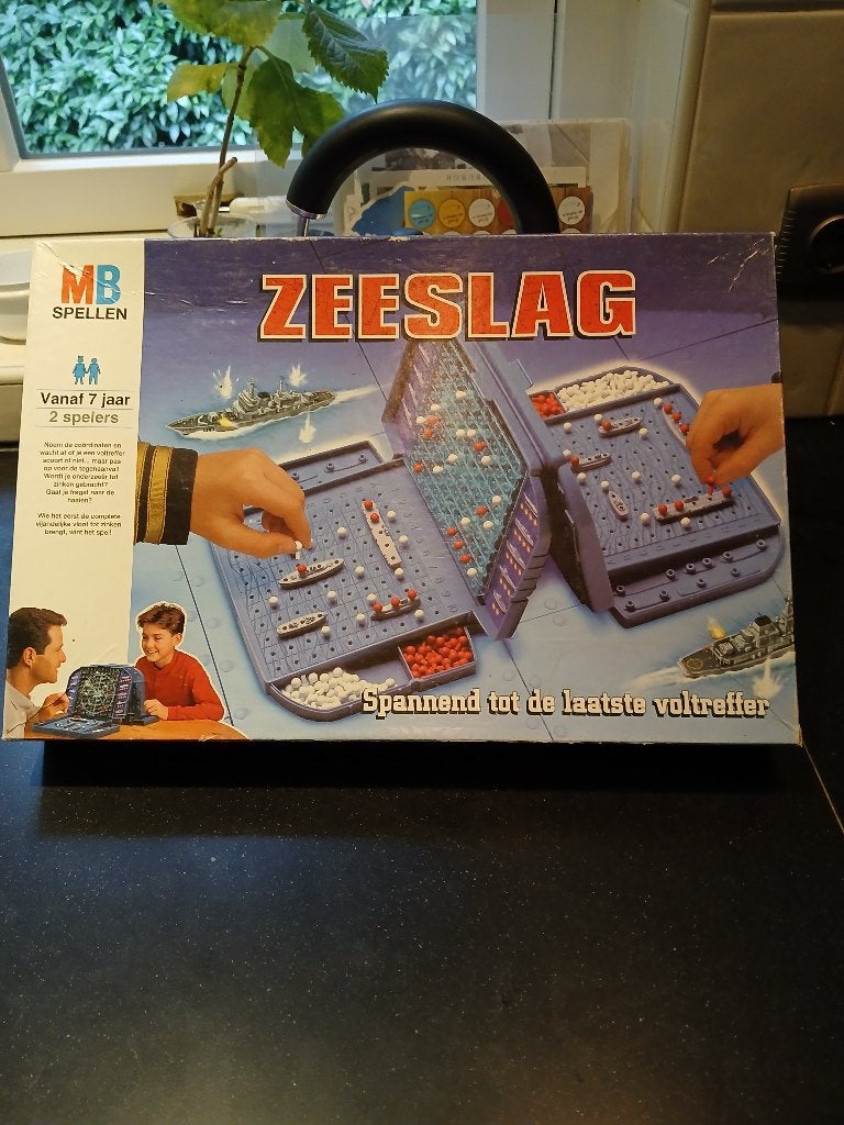 kinderspelletjes Zeeslag (vanaf 7 jaar), Een of twee spelers, Ophalen of Verzenden, Gebruikt, MB Spellen, Ravensburger