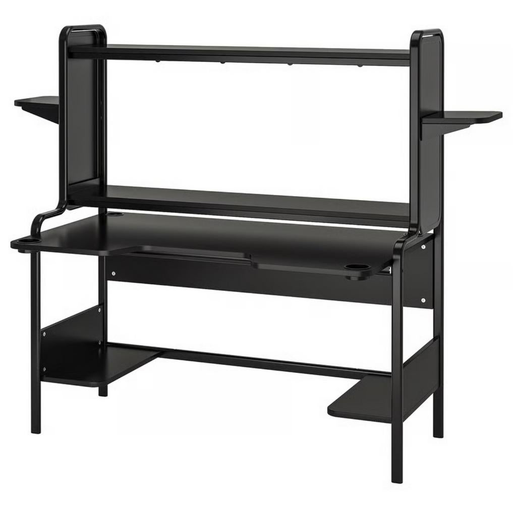 Fredde bureau, Huis en Inrichting, Bureaus, Ophalen, Zwart, Zo goed als nieuw, IKEA