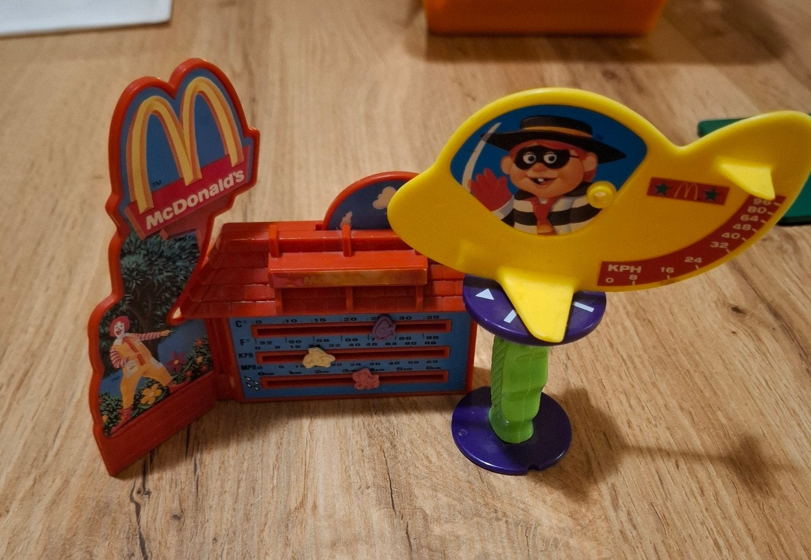 Vintage McDonald's Speelgoed - Grimace Vliegtuig, Ophalen of Verzenden, Gebruikt