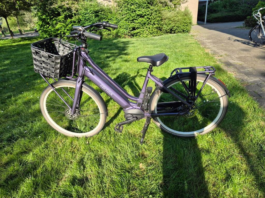 Ebike Cortina E-U4 Next Active plus Purple Grape Matte 52, Ophalen, Gebruikt, Cortina, 51 tot 55 cm