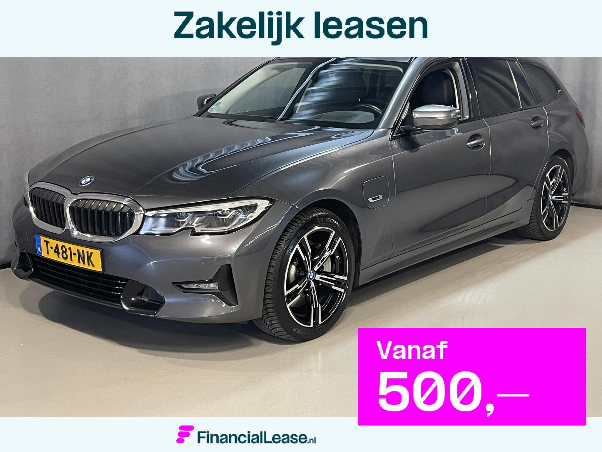 BMW 3-serie Touring 330e xDrive Business Edition Plus 18"/Tr, Stof, Gebruikt, 4 cilinders, 1865 kg