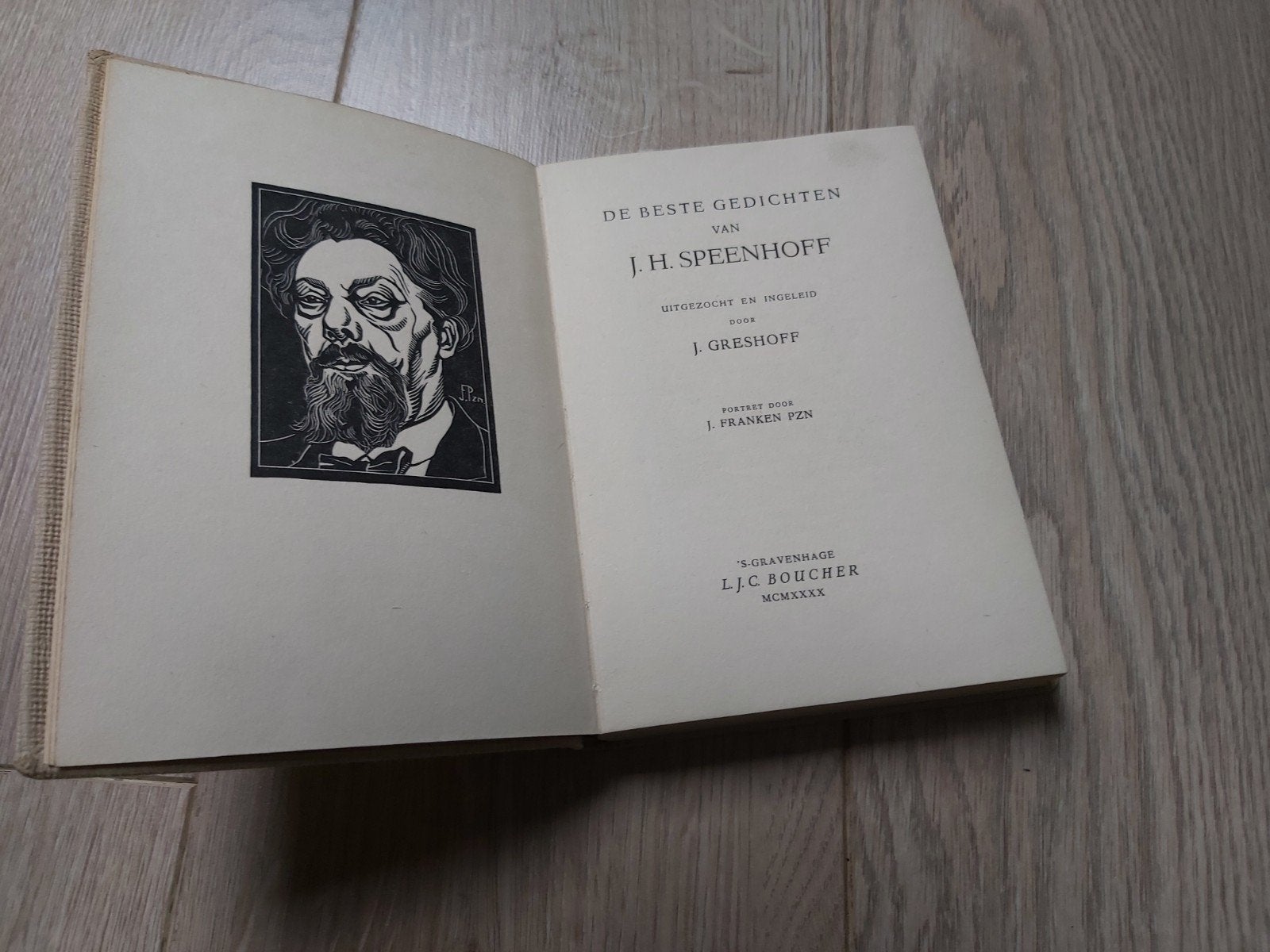 Gedichten van J.H. (Koos) Speenhoff - J.Greshof, 1940, 1e dr, Ophalen of Verzenden, Gelezen, J.H. Speenhoff, Eén auteur
