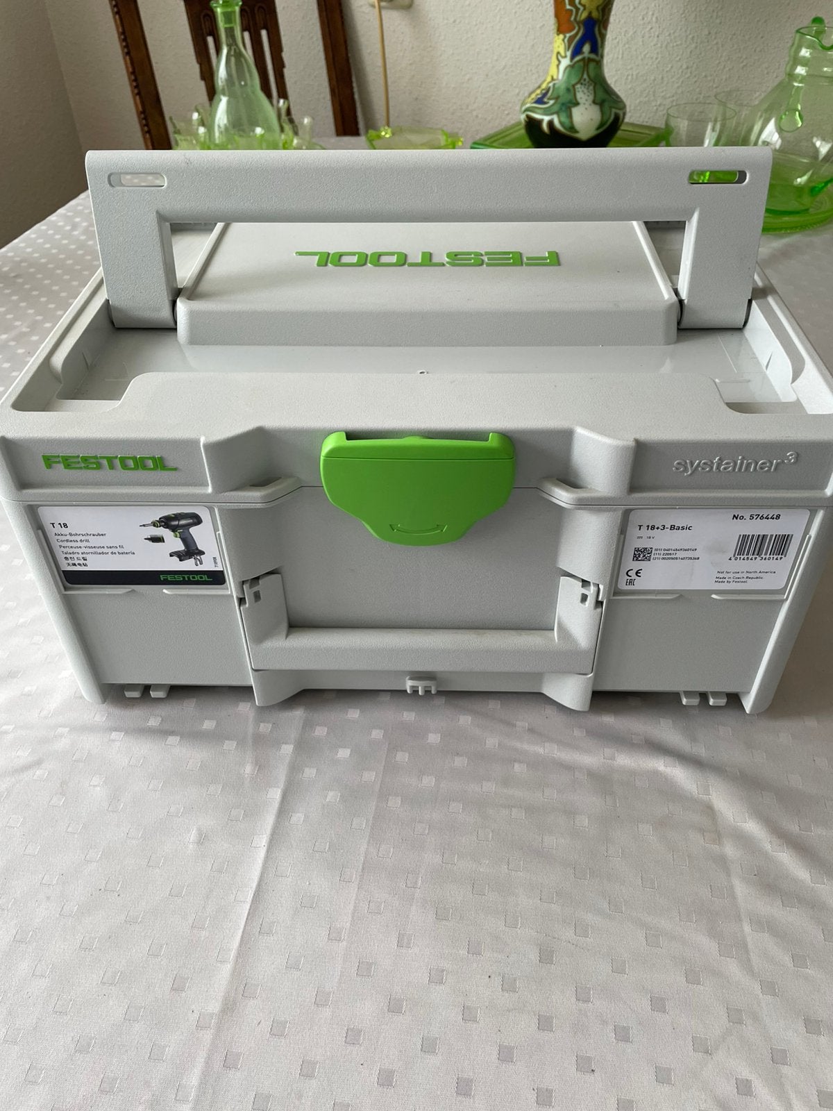 Festool gereedschap koffer systainer, Ophalen, Nieuw