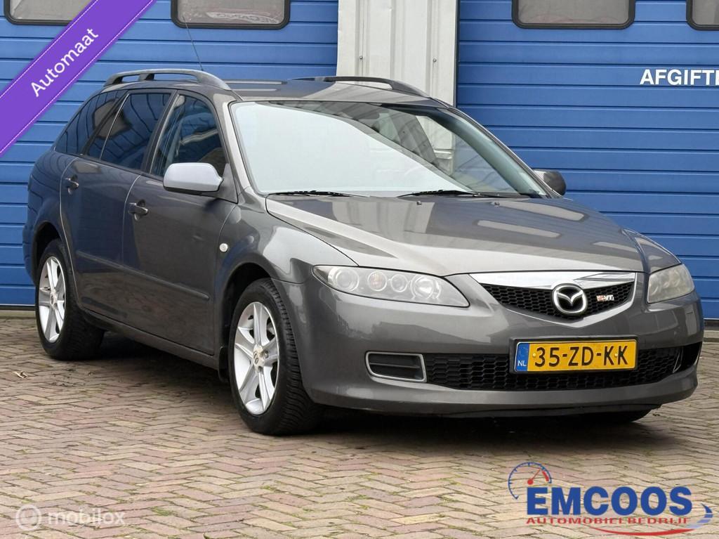 Mazda 6 Sportbreak 2.0i Touring * Airco * Automaat * Cruise, Auto's, 1380 kg, Gebruikt, 4 cilinders, 6 sportbreak