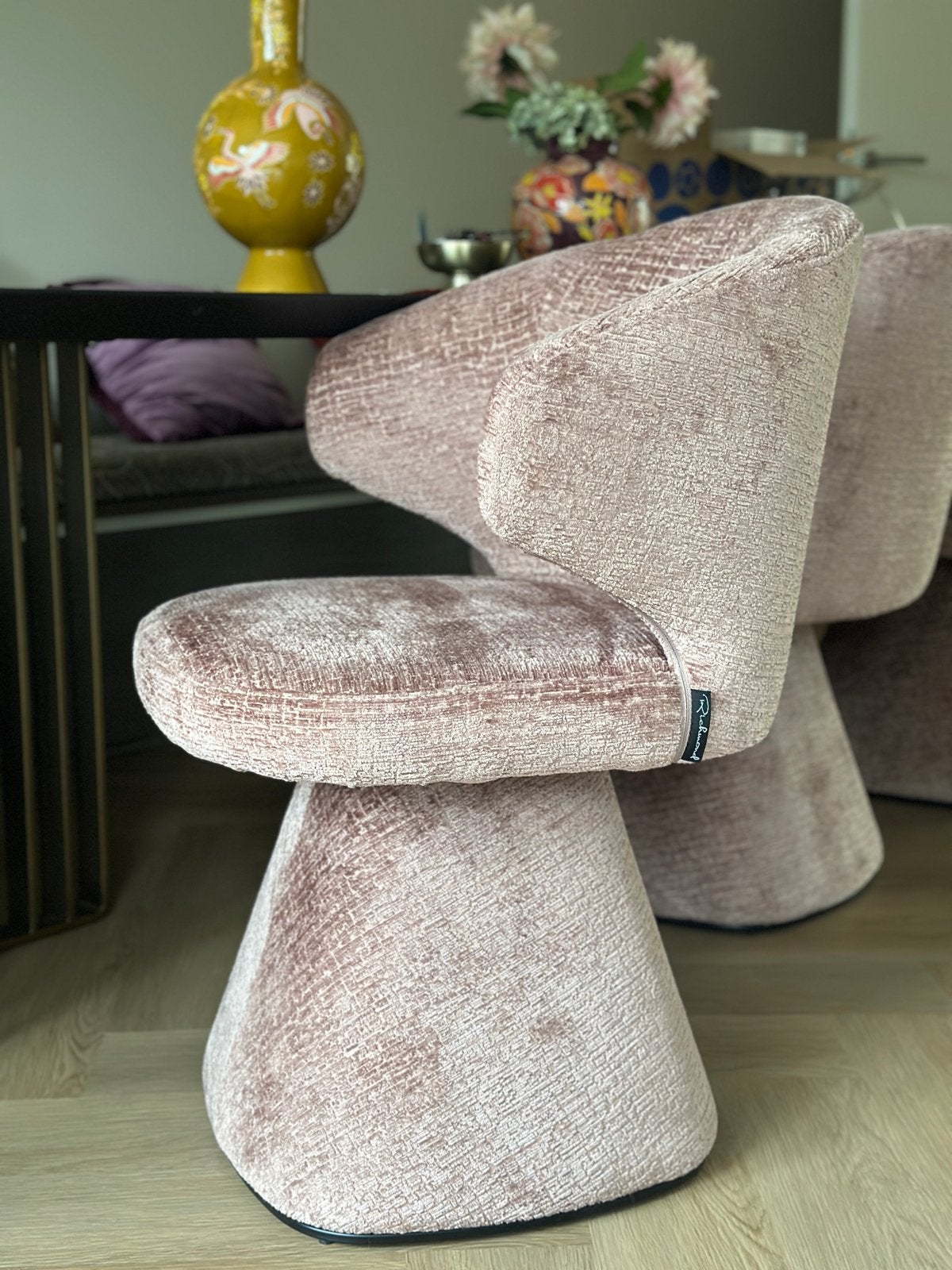 4 Richmond 'Gatsby' eetkamerstoelen - Pale Fusion, Huis en Inrichting, Stoelen, Ophalen, Overige kleuren, Zo goed als nieuw, Vier