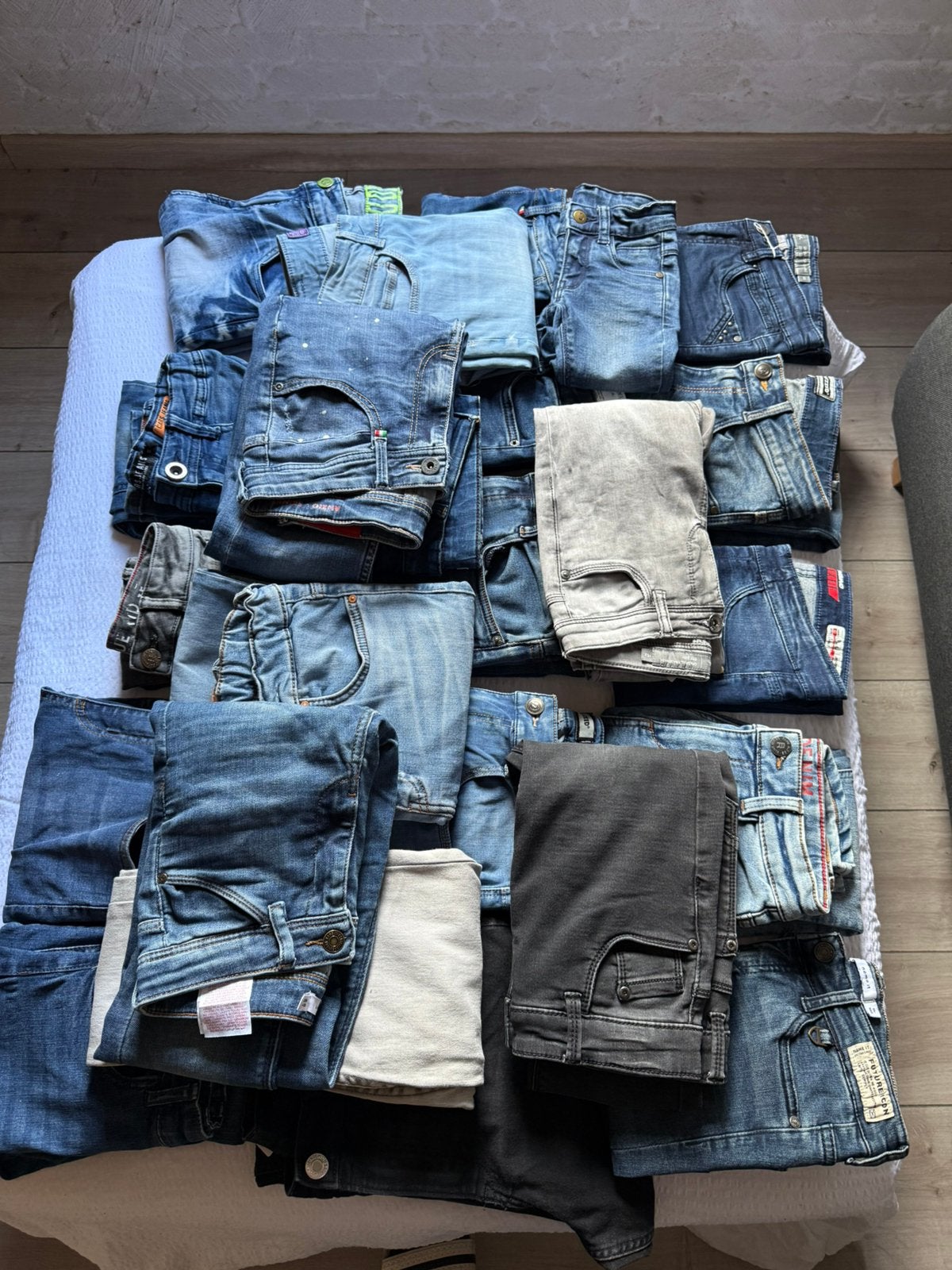 Partij kinderkleding 104 stuks nieuw en 2dehands, Ophalen of Verzenden, Zo goed als nieuw