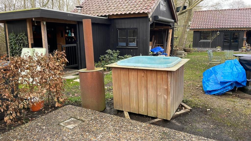 Hortub dompelbad. Waterplezier!  Hottub met kachel, Ophalen of Verzenden