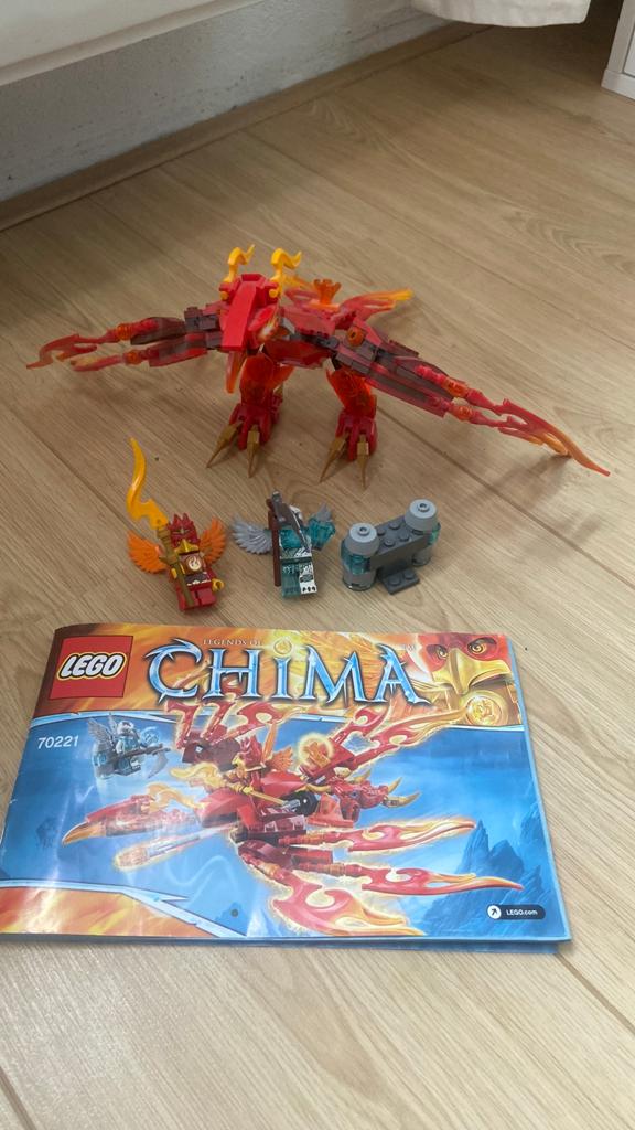 Lego chima set 70221, Compleet, Overige thema's, Lego, Ophalen of Verzenden