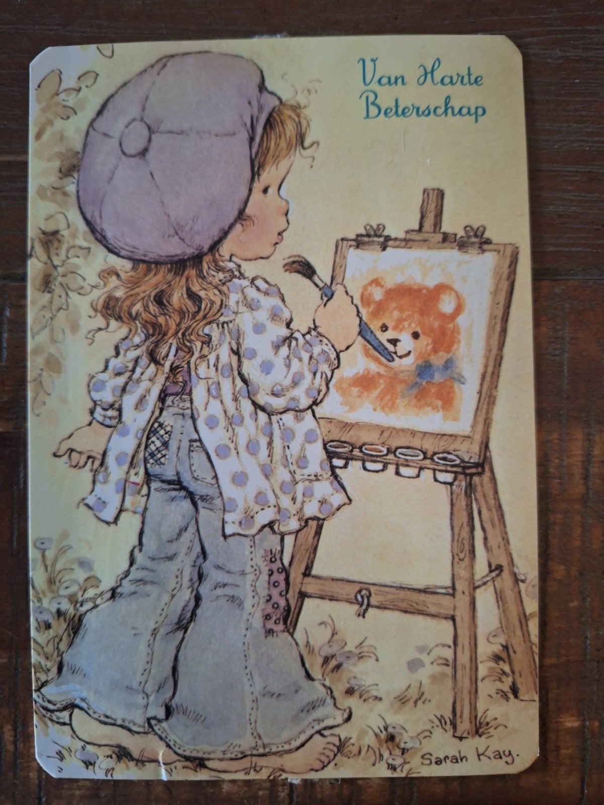 Vintage Ansichtkaart - Sarah Kay, Ophalen of Verzenden, Gelopen, Kinderen