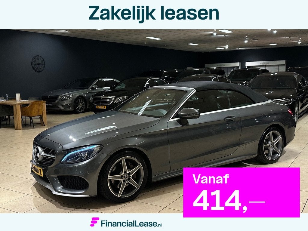 Mercedes-Benz C-klasse Cabrio C180 Premium Plus AMG-Pakket|N, Automaat, Achterwielaandrijving, Cabriolet, 4 stoelen