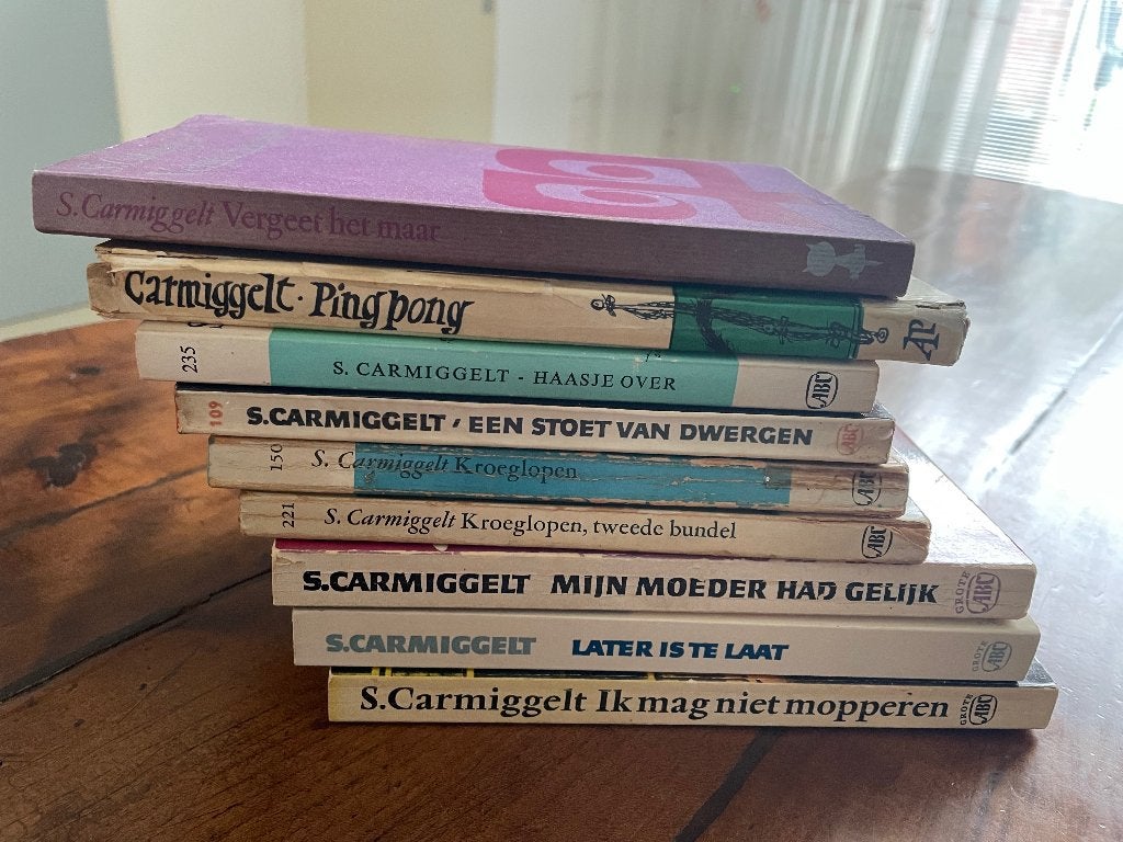 9 boeken van Simon Carmiggelt, Boeken, Ophalen of Verzenden, Gelezen, Simon Carmiggelt, Nederland
