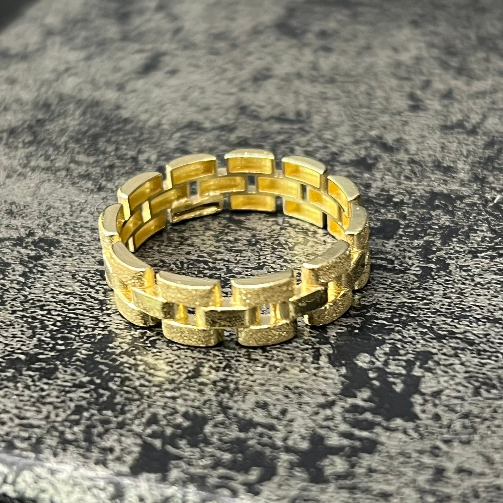 14 karaat gouden ring Rolex model nieuw, Sieraden, Tassen en Uiterlijk, Ophalen of Verzenden, Nieuw, Goud, Dame of Heer