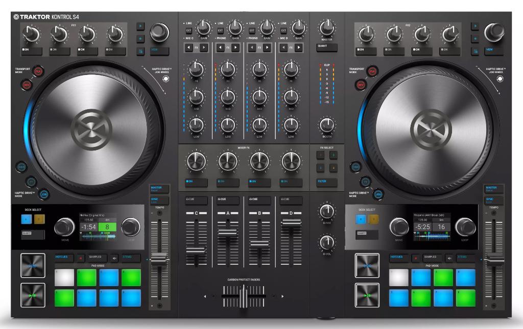Traktor Kontrol S4 MK3 + Traktor F1, Ophalen, Zo goed als nieuw, Dj-set, Overige merken
