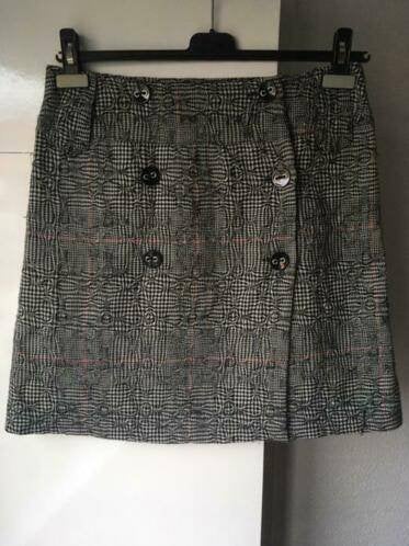Bellissima rok mt. 38, Kleding | Dames, Maat 38/40 (M), Ophalen of Verzenden, Zo goed als nieuw, Grijs