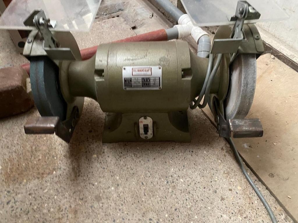 Technocraft Werkbankslijpmachine - Premium Kwaliteit, Doe-het-zelf en Verbouw, Gereedschap | Slijpmachines, Ophalen of Verzenden