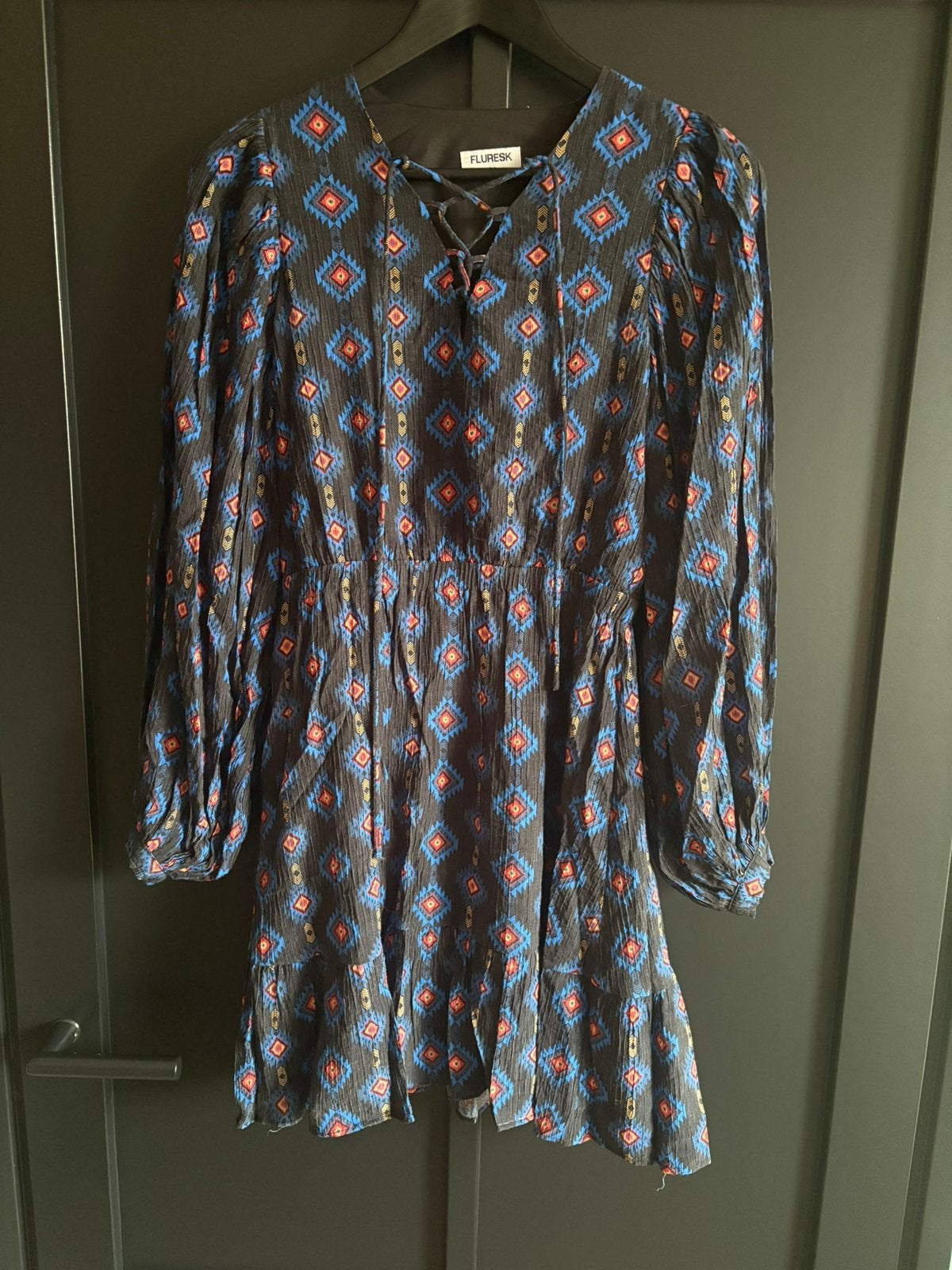 Fluresk jurk maat 34, Kleding | Dames, Meerkleurig, Ophalen of Verzenden, Maat 34 (XS) of kleiner, Gedragen
