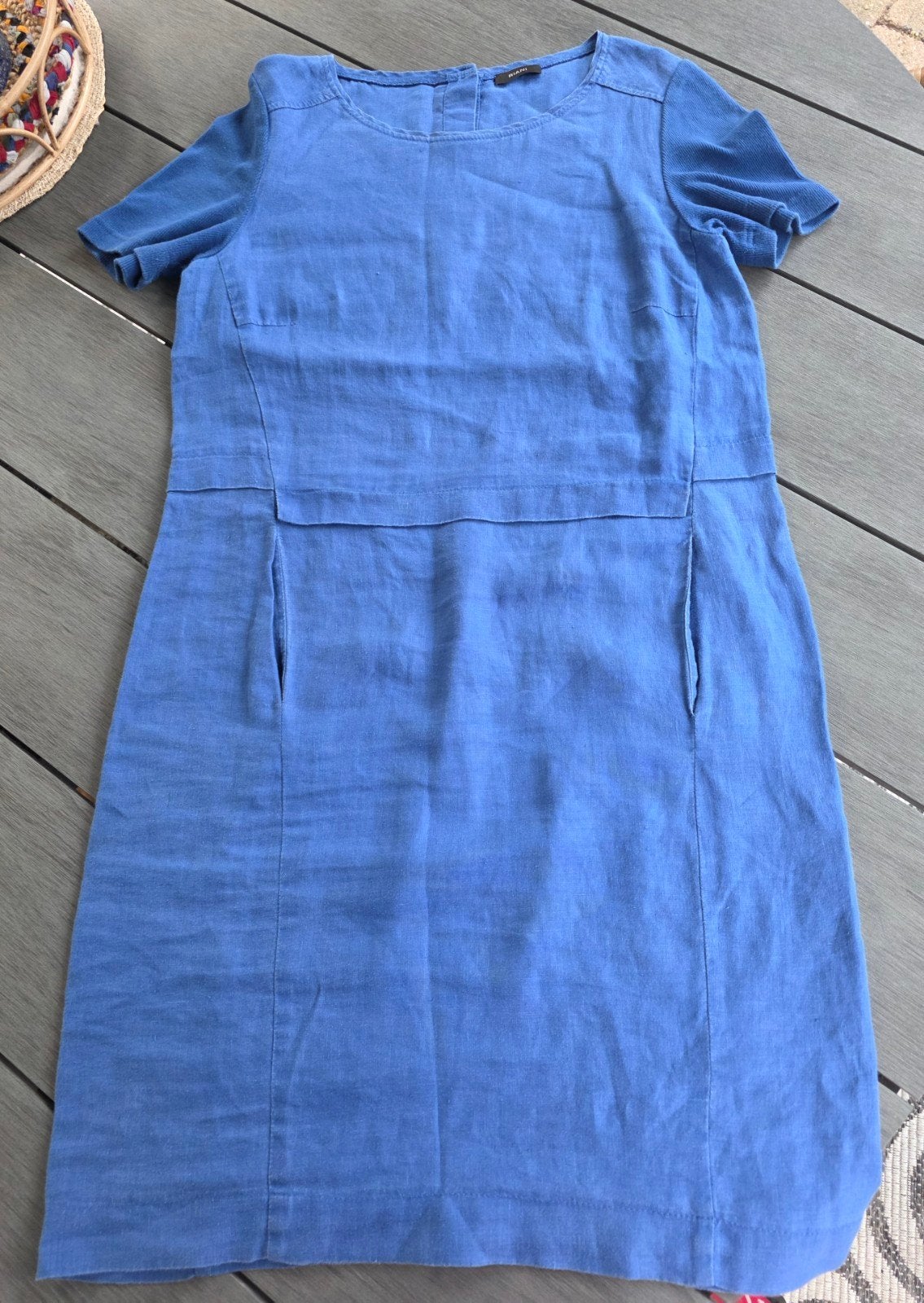 Riani jurk blauw 38/M, Maat 38/40 (M), Blauw, Ophalen of Verzenden, Zo goed als nieuw