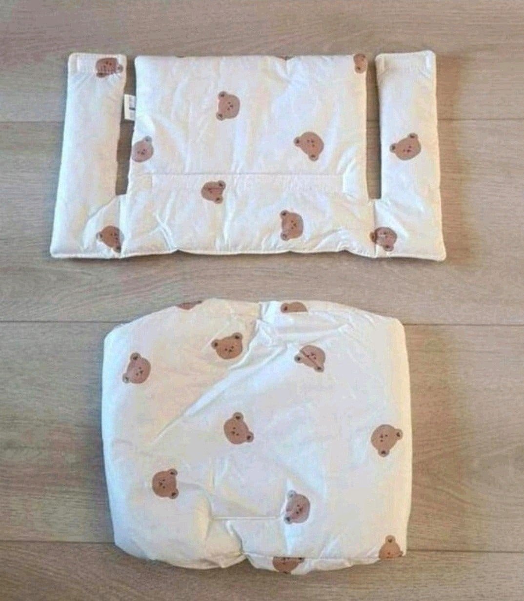 Nieuwe beertjes kussenset voor Stokke Tripp Trapp stoelen, Ophalen of Verzenden, Nieuw, Meegroeistoel, Stoelverkleiner