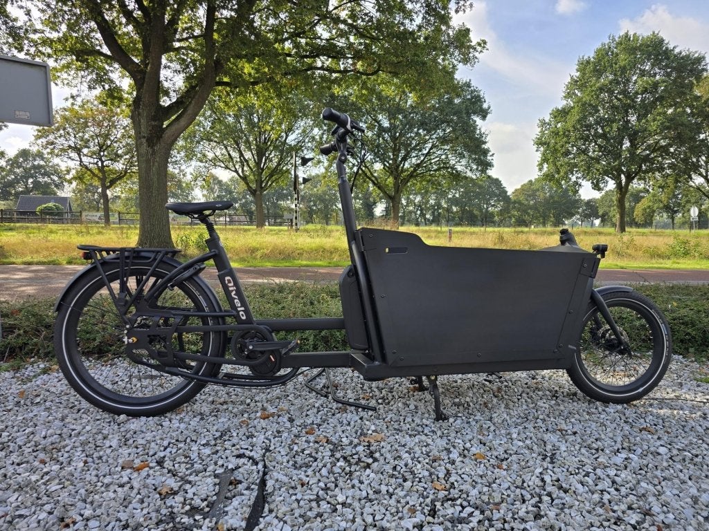 Qivelo Ananda Twowheel Elektrische bakfiets demomodel ZGAN, Fietsen en Brommers, Fietsoptimaal.nl, Zo goed als nieuw, Info@fietsoptimaal.nl