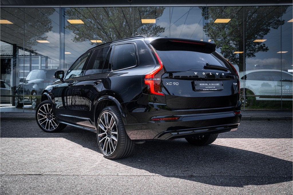 Volvo XC90 T8 Plug-in hybrid AWD ULTRA DARK *Lucht vering* T, 12 maanden, Gebruikt, Zwart, 4 cilinders
