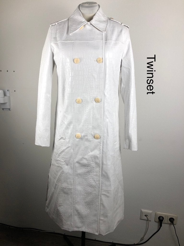 Twinset Trenchcoat  (mt: 44) bov/8582, Twinset, Beige, Maat 42/44 (L), Twinset