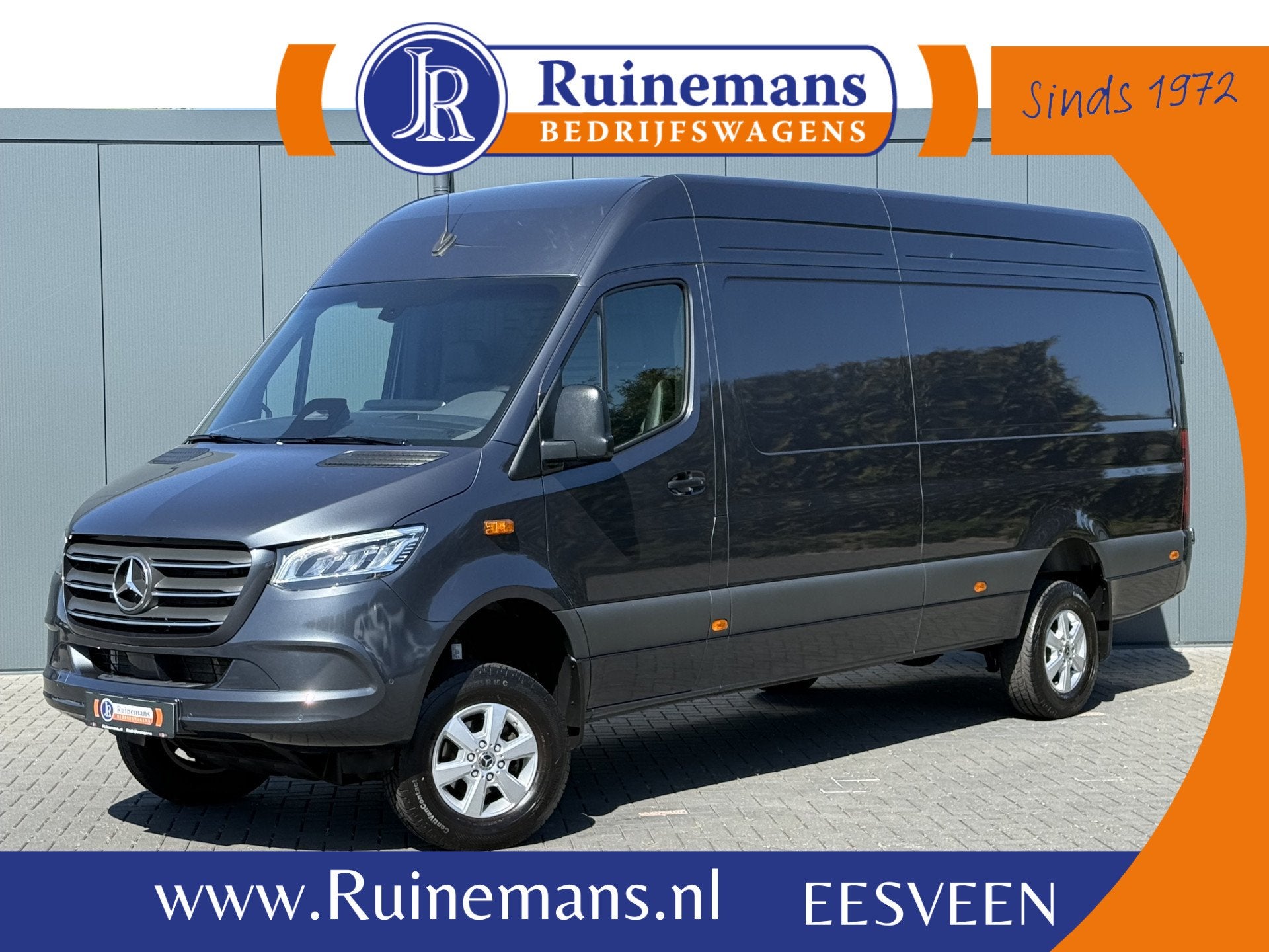 Mercedes-Benz Sprinter 319 CDI 191 PK 4x4 AUTOMAAT FACELIFT, Automaat, 2430 kg, Gebruikt, Euro 6