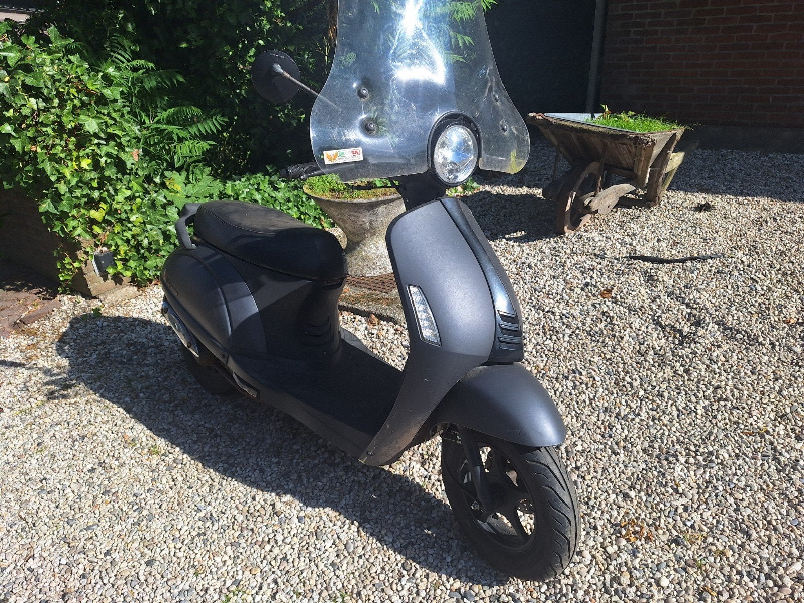 Senzo Grace Vespa Look snorscooter 2019 start niet, Ophalen, Gebruikt, Overige typen, Overige merken