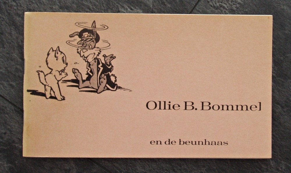 Ollie B. Bommel en de beunhaas - Marten Toonder - 1974, Verzenden, Olivier B, Bommel en Tom Poes, Zo goed als nieuw
