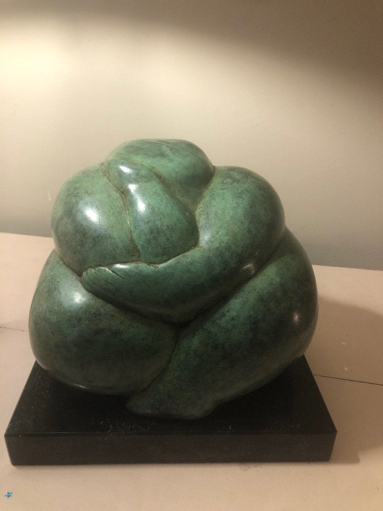 Prachtig bronzen beeld, Antiek en Kunst, Ophalen, Brons