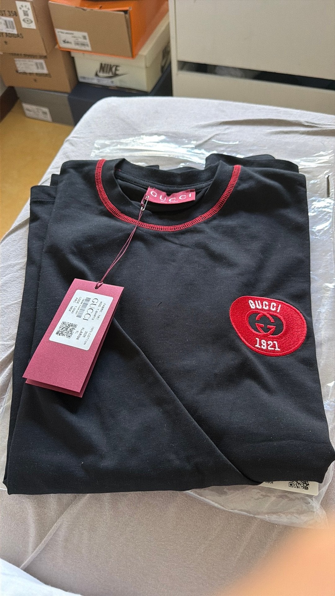 Gucci t shirt maat xl, Ophalen of Verzenden, Nieuw, Maat 56/58 (XL)