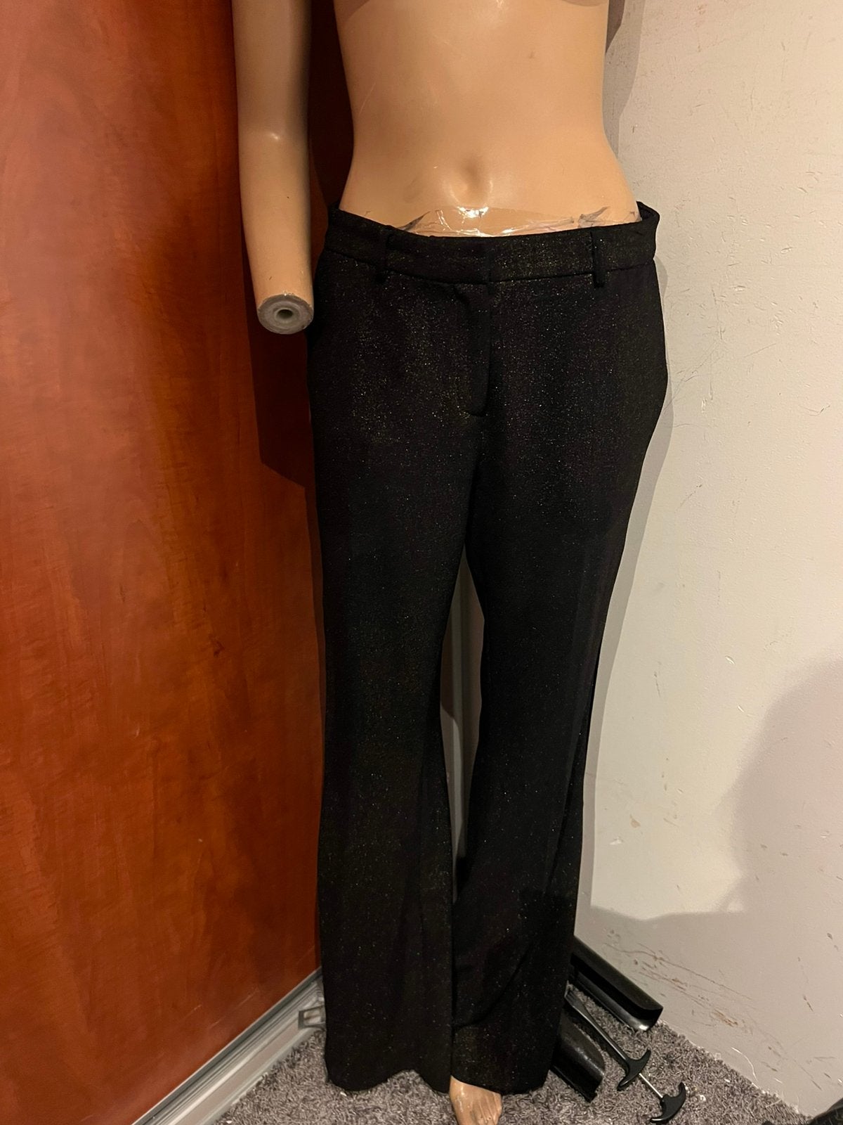 OTTOD AME broek met glitters maat m origineel zgan, Kleding | Dames, Broeken en Pantalons, Maat 38/40 (M), Zwart, Ophalen of Verzenden