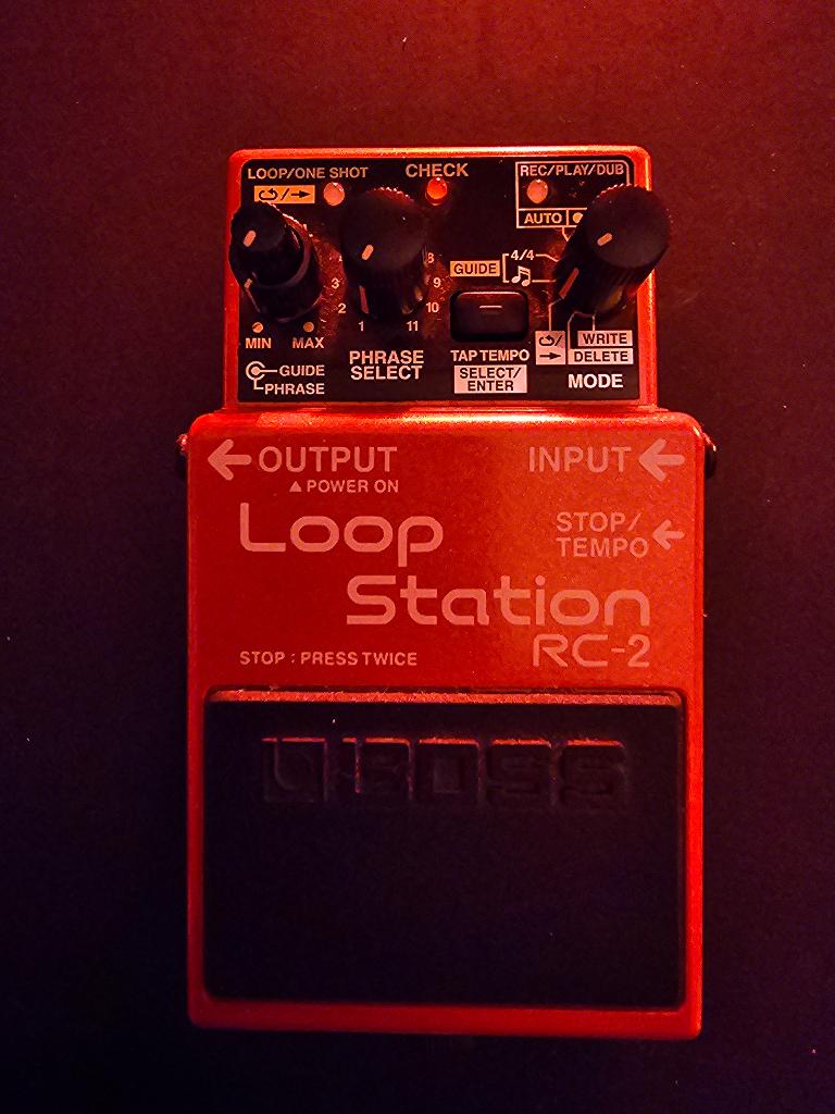 BOSS Loop Station RC 2, Muziek en Instrumenten, Effecten, Verzenden, Zo goed als nieuw, Overige typen