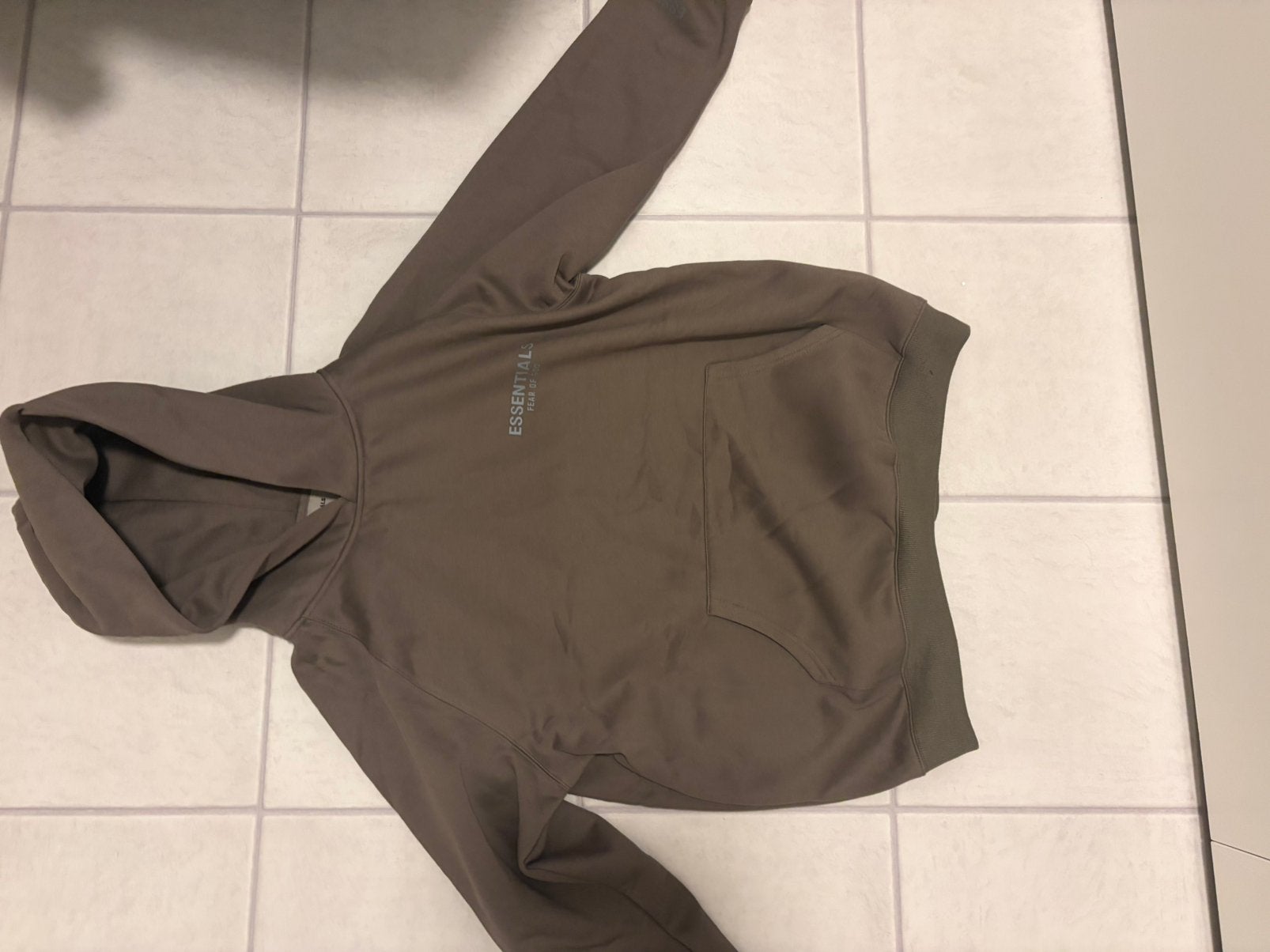Essentials Fear Of God trui donkerbruin., Ophalen, Nieuw, Maat 56/58 (XL), Bruin